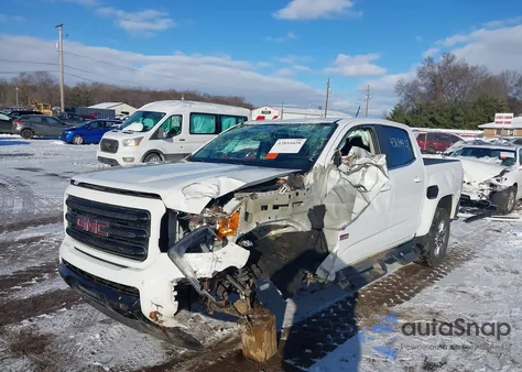 2019 GMC Canyon All Terrain W/Leather z USA, uszkodzony, nr VIN 1GTG6FEN2K1353678